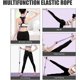 thumbnail image 3 of 3pcs resistance bands, yoga pilates squat, muscle training gym expander resistance training bands, sliding disc, lumbar disc, massager, 3 of 4