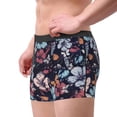 thumbnail image 4 of Daiia Flowers ad Butterflies Men's Underwear Boxer Briefs, Cotton Stretch Moisture-Wicking Underwear-Small, 4 of 9