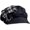 Black, variant on Y2K Gothic Beret Hat E-Girl Punk Aesthetic Plaid Patchwork Brim Cap Grunge Emo Streetwear Dark Academia Accessories