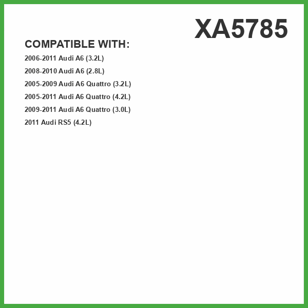 ECOGARD XA5785 Premium Engine Air Filter Fits 2005-2009 Audi A6 Quattro, 2006-2011 A6, 2011 RS5
