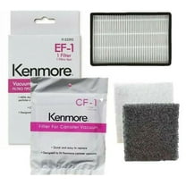 Genuine Kenmore Canister Vacuum Set EF1 Exhaust Filter & CF1 Motor Filter 53295, 20-86889, 20-86883 OEM