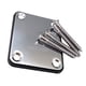 thumbnail image 1 of Placa de cuello Placa de mástil de guitarra eléctrica Fix T-ele T-elecaster Tablero de junta de mástil de guitarra Meterk Placa de cuello, 1 of 5
