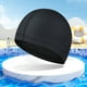 thumbnail image 4 of Equipo de natación, accesorios de natación, gorro de natación impermeable, revestimiento para adultos, unisex, protección para el cabello y los oídos, gorro de natación sin apretar, gorro de natación, 4 of 6