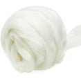 thumbnail image 2 of Wool Roving Yarn, Fiber Roving Wool Top, Wool Felting Supplies, Pure Wool, Chunky Yarn, Spinning Wool Roving for Needle Felting Wet Felting DIY Hand Spinning, 3.52oz, 2 of 8