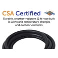 thumbnail image 6 of Flame King 12ft Propane Quick Connect Hose for 20LB Tanks for Flame King Mr Buddy Heaters, 6 of 7