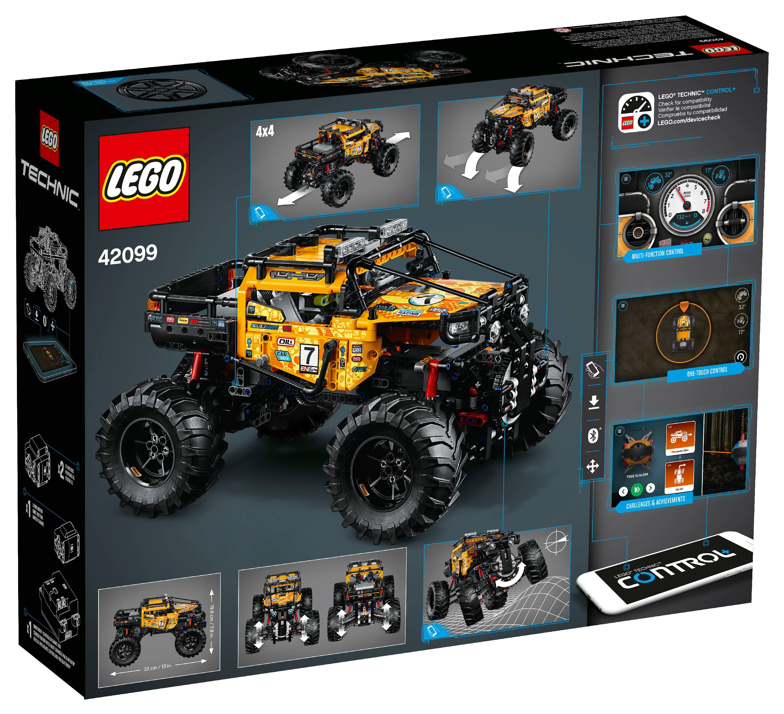 LEGO Technic 4X4 Off-Roader 42099 STEM Toy Truck Model (958 Pieces) - Walmart.com