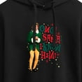 thumbnail image 3 of ELF - Christmas Omg I Know Him Cropped Graphic Hoodie, 3 of 5