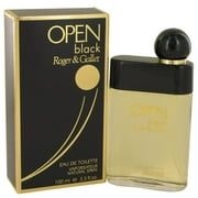 Open Black par Roger & Gallet Eau De Toilette Spray 3.4 oz (Homme)