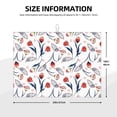 thumbnail image 4 of Bingfone Tulips Flowers ,18" x 24"Dish Drying Mat for Kitchen Counter,Ultra Absorbent Microfiber, 4 of 7