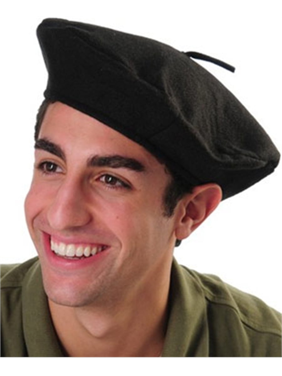Us Toy Adult Mens Or Womens Black French Beret Novelty Party Beatnik Hippie Hat