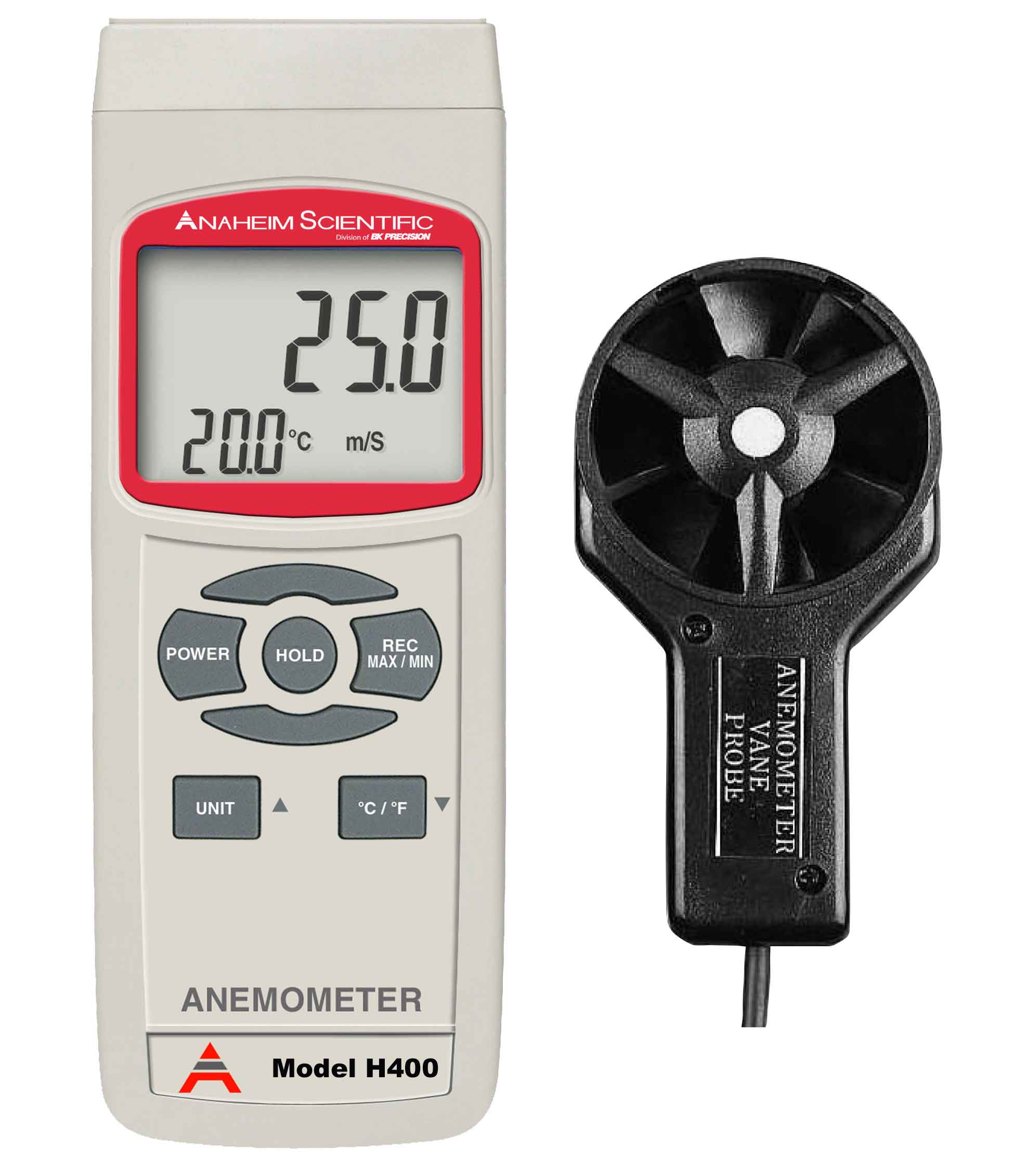 Anaheim H400 Anemometer with Temperature Meter - Walmart.com - Walmart.com