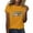 Yellow, variant on Women's Short Sleeve T-Shirt Clearance Items Women Blending Shirts Women's 2025 Valentine's Day Solid Color Round Neck Short Sleeve Printed Top T Shirt