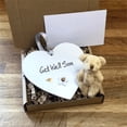 thumbnail image 2 of Gran Oso de Peluche en Forma de Corazón de Madera Bolsillo Oso de Peluche Abrazo Regalo Mini Oso de Peluche, 2 of 6
