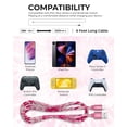 thumbnail image 3 of Liquipel Powertek Type-C Fast Charger Cable, 6ft USB-C for Galaxy, Note, Tab, MacBook, Tie Dye, 3 of 7