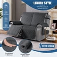 thumbnail image 2 of Funda para muebles TAOCOCO, impermeable, para sillón reclinable, 2 plazas, 2 of 8