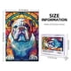 thumbnail image 3 of Puzle Novgift de madera con diseño de bulldog inglés, 1000 piezas, colorido, 3 of 7