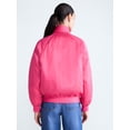 thumbnail image 4 of Free Assembly Women's Bow Tie Bomber Jacket, Sizes XS-XXL, 4 of 6