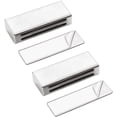 thumbnail image 1 of Potente imán adhesivo para puerta de armario, juego de 2 cierres magnéticos para puerta, sin tornillos, sin taladrar, para muebles de armario de cocina, imán de 12 kg, cierre autoadhesivo pa, 1 of 4