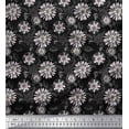 thumbnail image 1 of Soimoi Polyester Crepe Fabric Artistic Floral Print Fabric by Yard 52 Inch Wide, 1 of 3