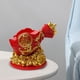 thumbnail image 1 of Portabotellas de vino chino, bolsa de bendición, decoración, artesanía, decoración del hogar, escultura de resina para escritorio, gabinete de vinos Rojo, 1 of 8