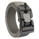 thumbnail image 2 of Cinturón Cinturón de poliéster portátil con hebilla de liberación rápida para deportes al aire libre para hombres (gris claro) Tmvgtek Para Estrenar, 2 of 6