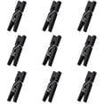thumbnail image 4 of LEEYNEER 100 Mini Wooden Craft Clothespins  0.9” Photo Clips  Black, 4 of 9