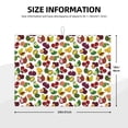 thumbnail image 2 of Fuzoiu Colorful Fruits Print Absorbent, Reversible Microfiber Dish Drying Mat for Kitchen, Dish Drying Pad for Dishes, Utensils, Pots and Pans, Extra Large 18 Inch x 24 Inch, 2 of 7