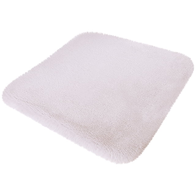 Faux Rabbit Fur Car Seat Cover , Soft/Luxurious - Universal Fit, Machine Washable - For Car/Office/Home Chairs