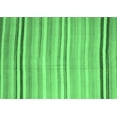 thumbnail image 1 of Ahgly Company Indoor Rectangle Abstract Emerald Green Contemporary Area Rugs, 2' x 5', 1 of 4