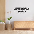 thumbnail image 3 of Glowneon Keep Calm And Get Your Spa Day On Metal Sign, Bathroom Decor, 3 of 5