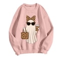 thumbnail image 4 of Sweatshirt for Women Halloween Oversized Spooky Season Sweatshirt Lightweight Crewneck Pullover Tops Fall Sweatshirt, 4 of 4