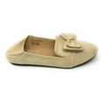 thumbnail image 4 of Victoria K Women's Foldover Sueded Double Bow Ballerina Flats, 4 of 8