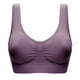 thumbnail image 4 of Paquete de 5 sujetadores deportivos sin costuras Sujetador de yoga sin aros con almohadillas removibles para mujer Fridja  nalpqowj8611, 4 of 9
