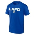 thumbnail image 2 of Unisex Royal Los Angeles Rams LAFD T-Shirt, 2 of 4