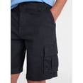 thumbnail image 4 of Wonder Nation Boys Twill Cargo Shorts, Sizes 4-18, 4 of 4