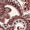 Merlot Jacobean, variant on Better Homes & Gardens 100% Cotton Paisley Jacobean Grey, 2 Yard Precut Fabric