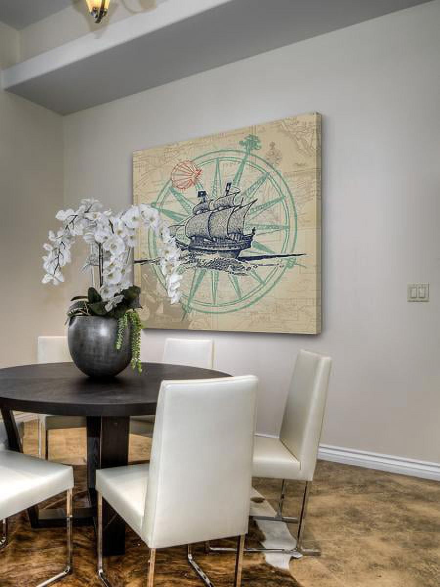"Come Sail 2" Painting Print on Wrapped Canvas