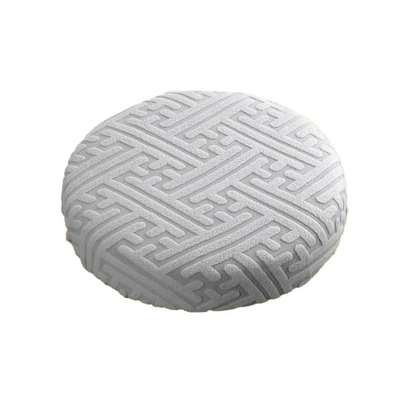 Tahtuvzn Home Decor Round Stool Cover Swivel Chair Bar Beauty Salon Seat Cushion Protector Suitable for Bedroom, Gifts for Women, Gray