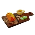 thumbnail image 3 of HILABEE Afternoon Tea Toy Model Dollhouse Accessories Hot Dog Realistic Food Model Snack, 3 of 9