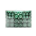 thumbnail image 2 of Dopebox Christmas Tree Ornament Ball Glass Christmas Ball Ornaments Flocked Plastic Balls Xmas Hanging Decorations Christmas Ball Ornaments, Holiday Party Supplies Home Decor (Red), 2 of 8