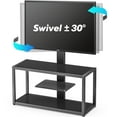 FITUEYES 3in1 TV Stand with Swivel & Tilt Mount Entertainment Stand