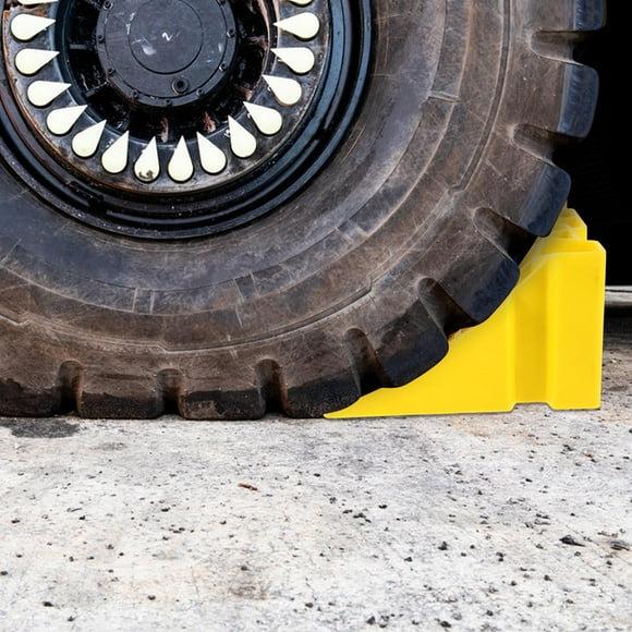 Raindrops Portable Yellow Rv Wheel Stabilizer Block for Trailer and Truck Traction