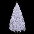 thumbnail image 5 of Topbuy 9ft White Christmas Pine Tree Hinged Artificial Decoration w/ 2132 Tips & Metal Stand, 5 of 6