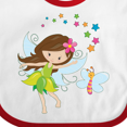 thumbnail image 4 of Inktastic Fairy Sparkles Girls Baby Bib, 4 of 4