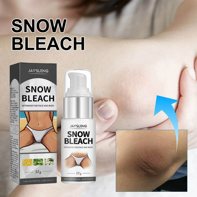 Cremas e hidratantes Crema Snow para zonas íntimas (axilas, cuello, rodillas, codos) Crema blanqueadora para rostro y cuerpo (30 g)