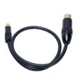 thumbnail image 1 of Cable XLR Hembra A Conector Fono De 3 Pines, Cable Estéreo XLR Hembra A Fono Conector Chapado En Oro 1.64 Pies Reduce La Distorsión Para Micrófono Mezclador Amplificador, 1 of 7