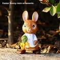 thumbnail image 4 of Wosthever Adorno de Pascua, decoración de ambientes de fiesta, escultura de de primavera de Animal de resina, figurita de escaparate de Kits de decoración para fiestas, 4 of 6