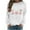 White, variant on Womens Christmas Sweatshirt Rhinestone Wine Glass Shirt Cute Crew Neck Sweatshirts Long Sleeve Loose Pullover Holiday Tops for Women