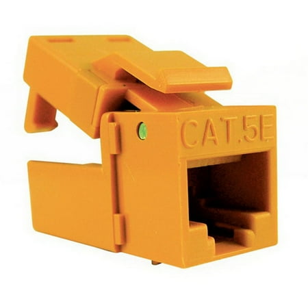 

Platinum Tools CAT5 EZ-SnapJack Orange PLA-705OR-1