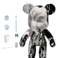 thumbnail image 1 of Estatua de oso de vinilo, kit de pintura DIY, adorno de escritorio para el hogar, la oficina, regalos artesanales, 1 of 7